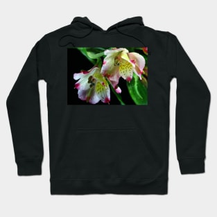 White flower Hoodie